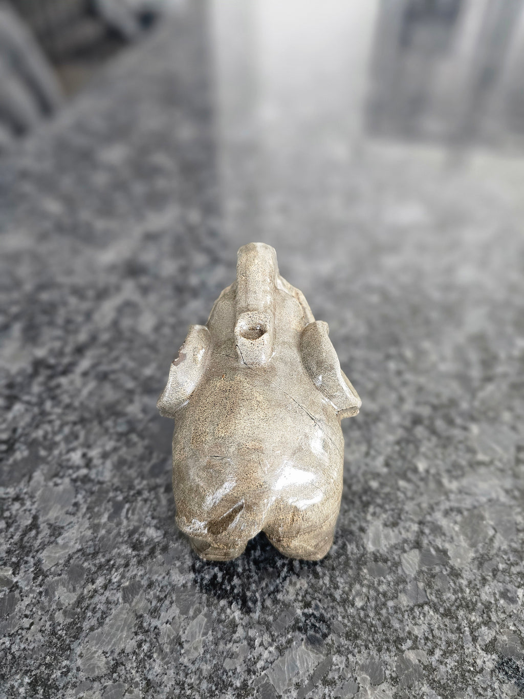 Ocean Jasper hand carved Elephant