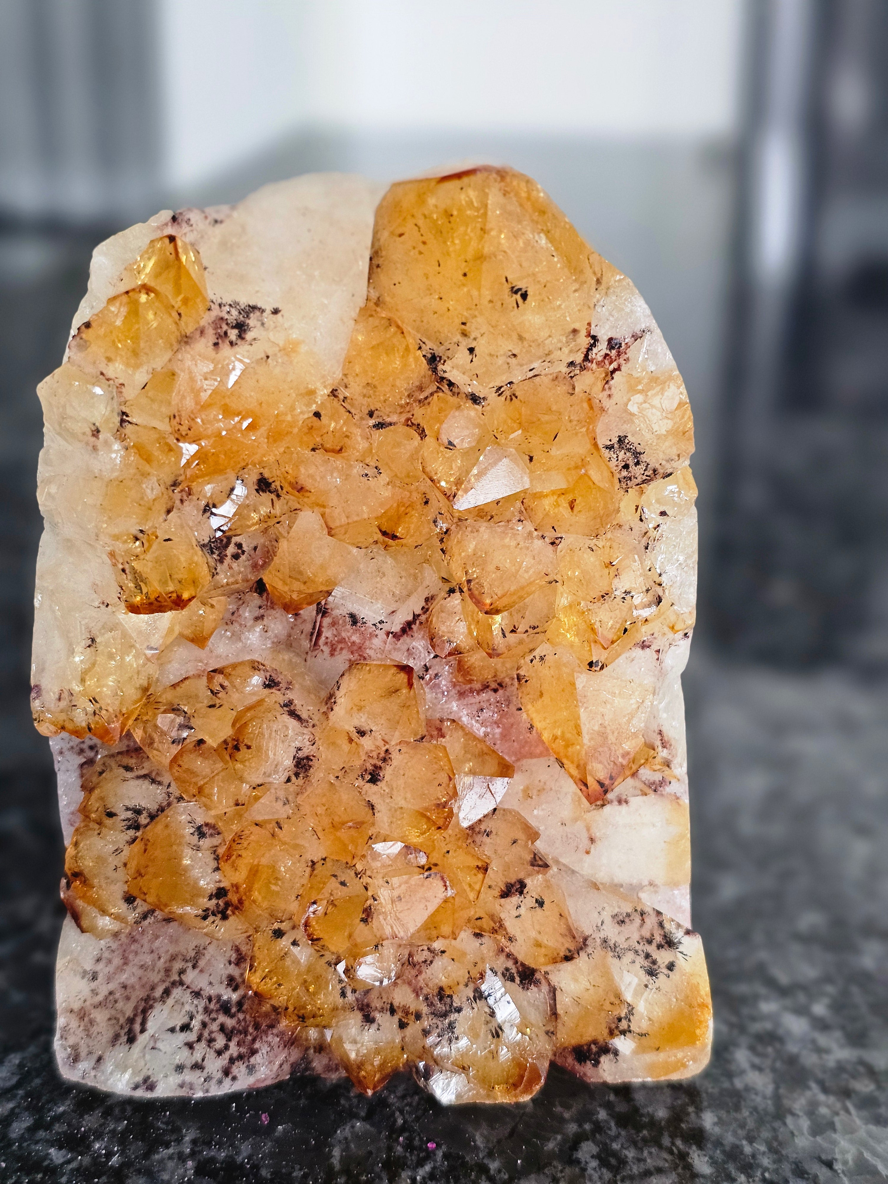 Citrine Crystal Cluster