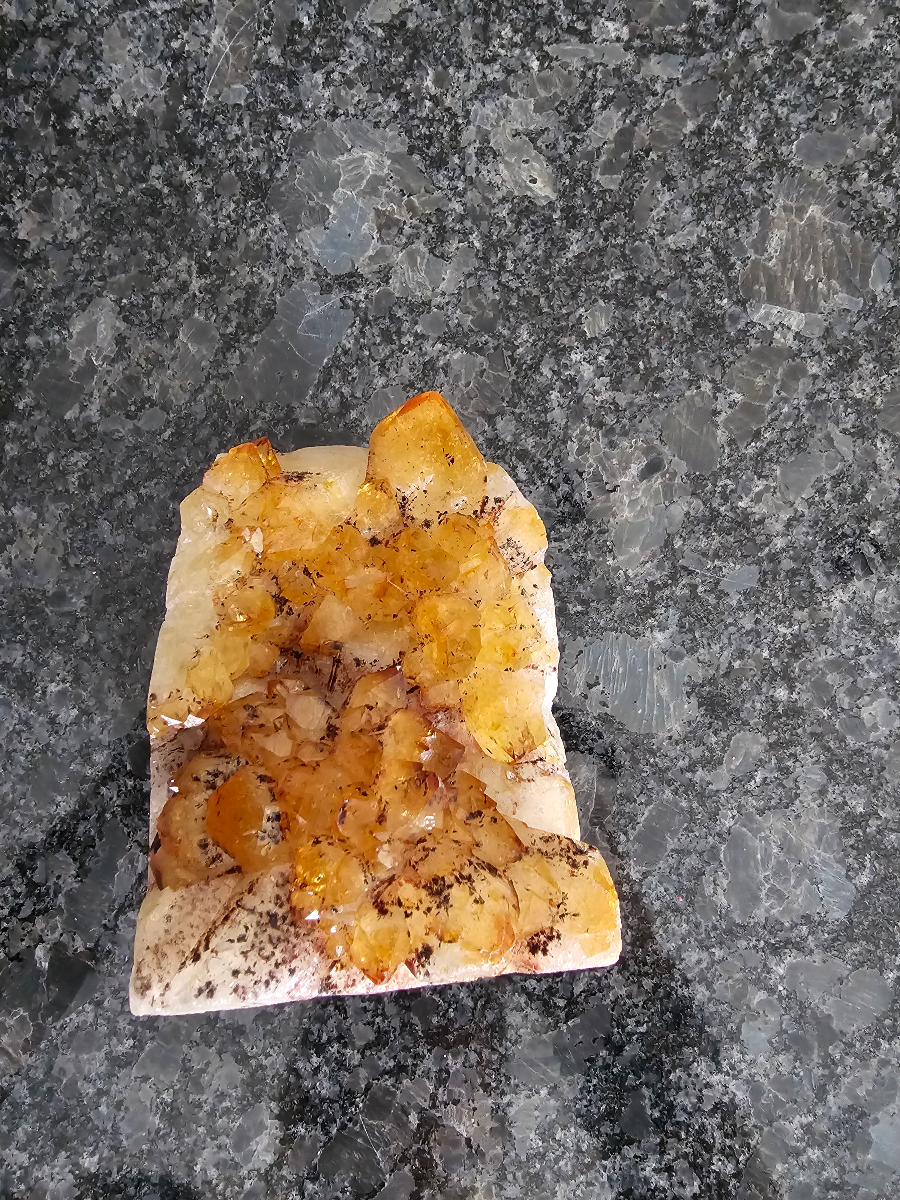 Citrine Crystal Cluster