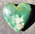 Green Jade Heart shape