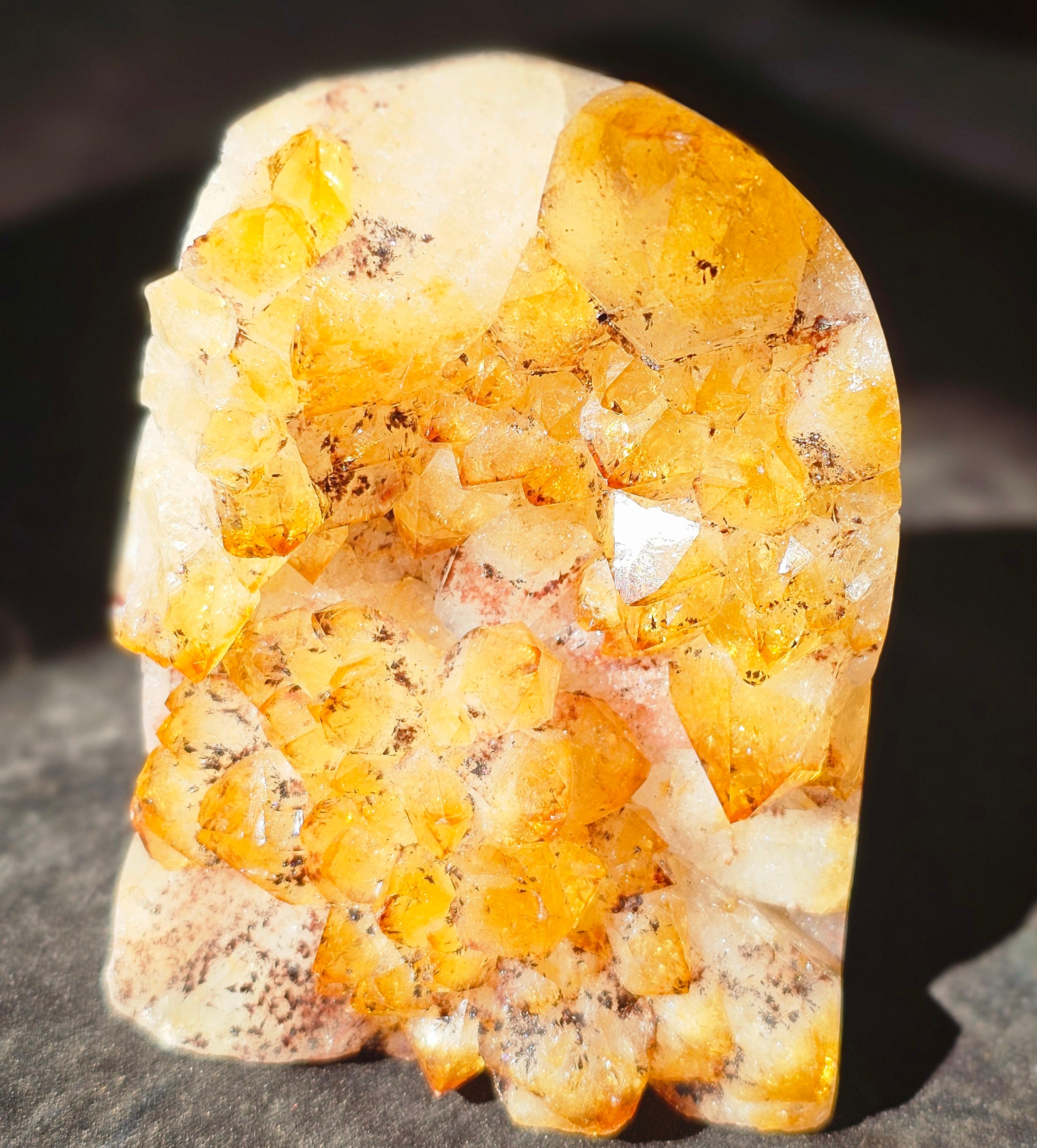 Citrine Crystal Cluster