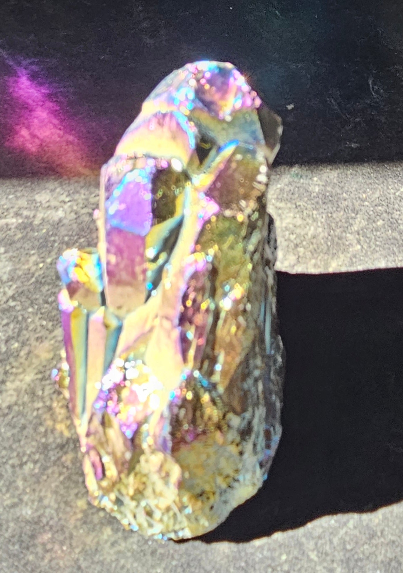 Titanium Aura Quartz