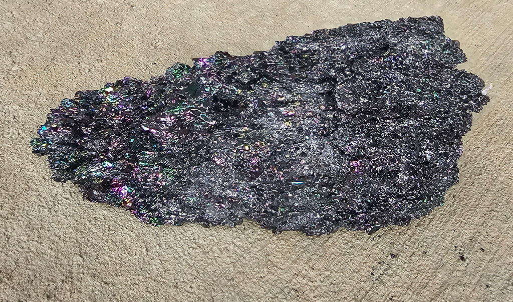 Raw Rainbow Carborundum Specimen