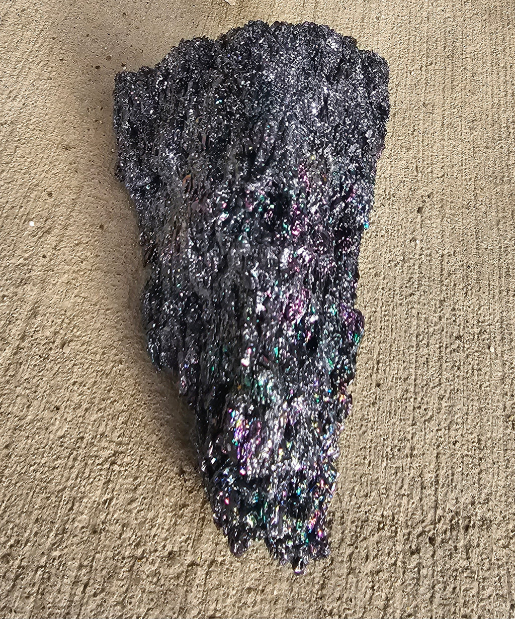 Raw Rainbow Carborundum Specimen