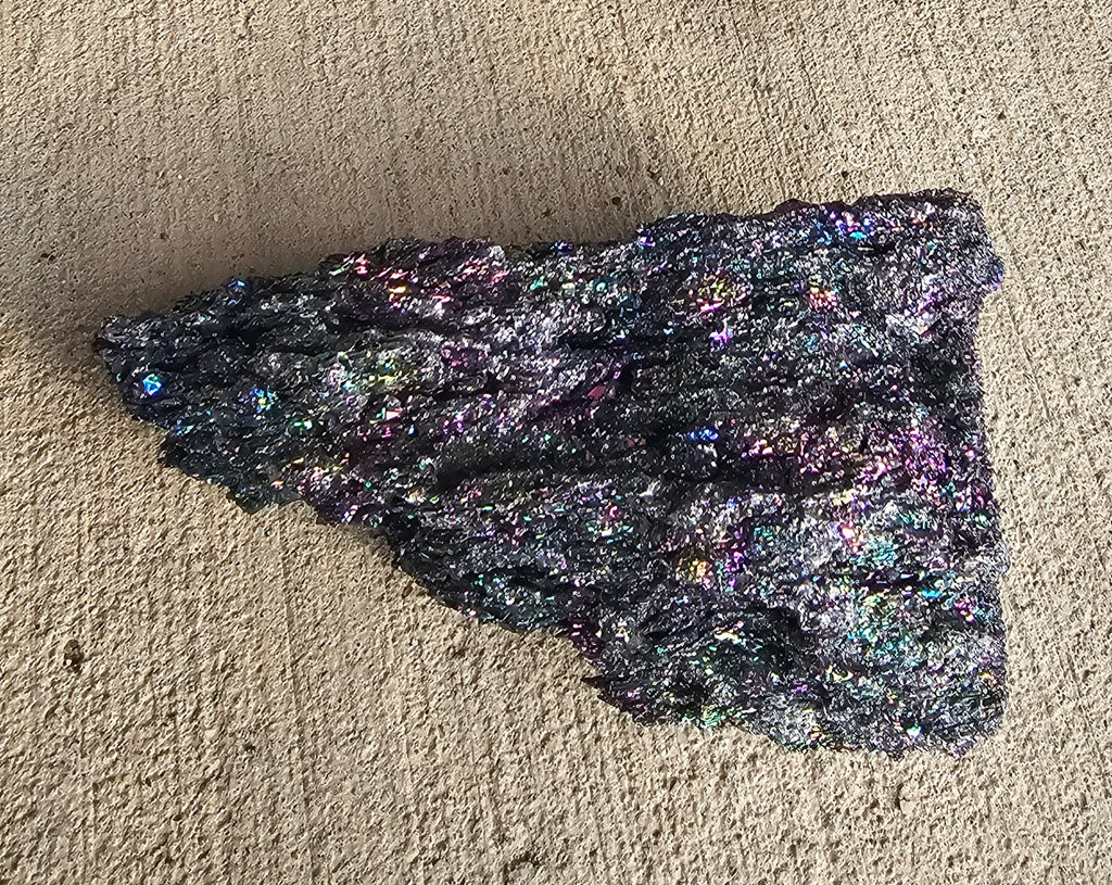 Raw Rainbow Carborundum Specimen
