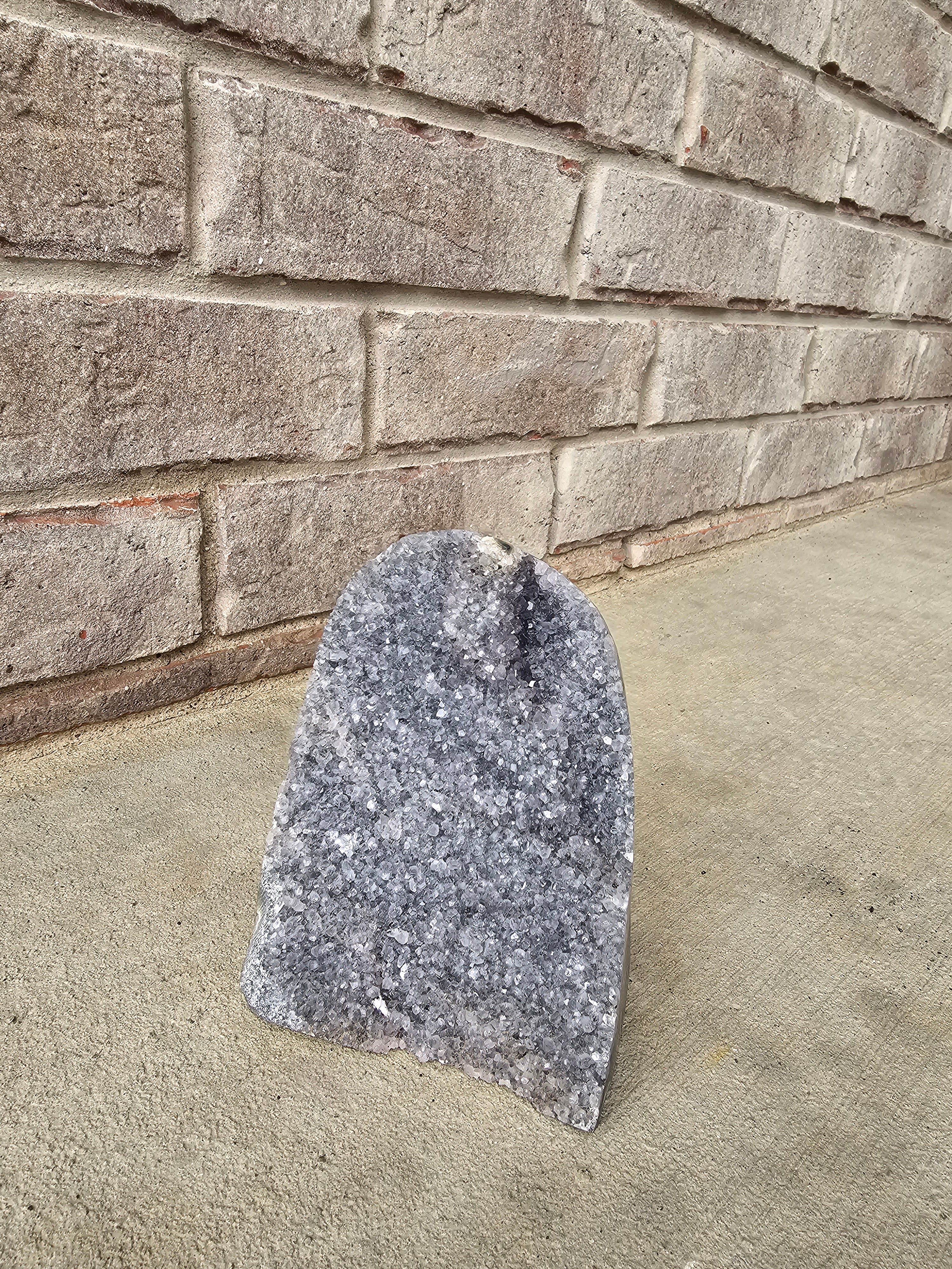 Druzy Grey Amethyst crystal