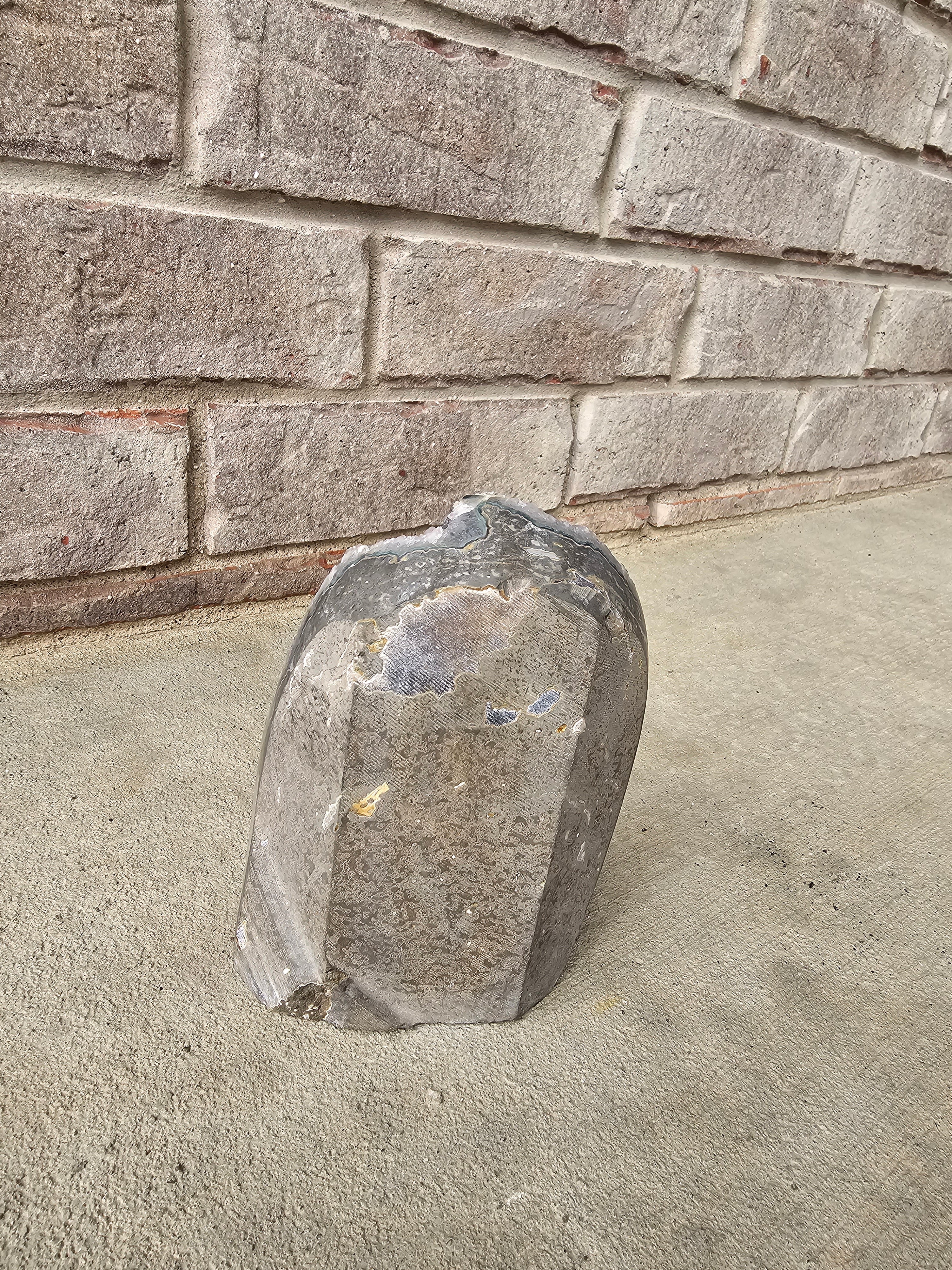 Druzy Grey Amethyst crystal