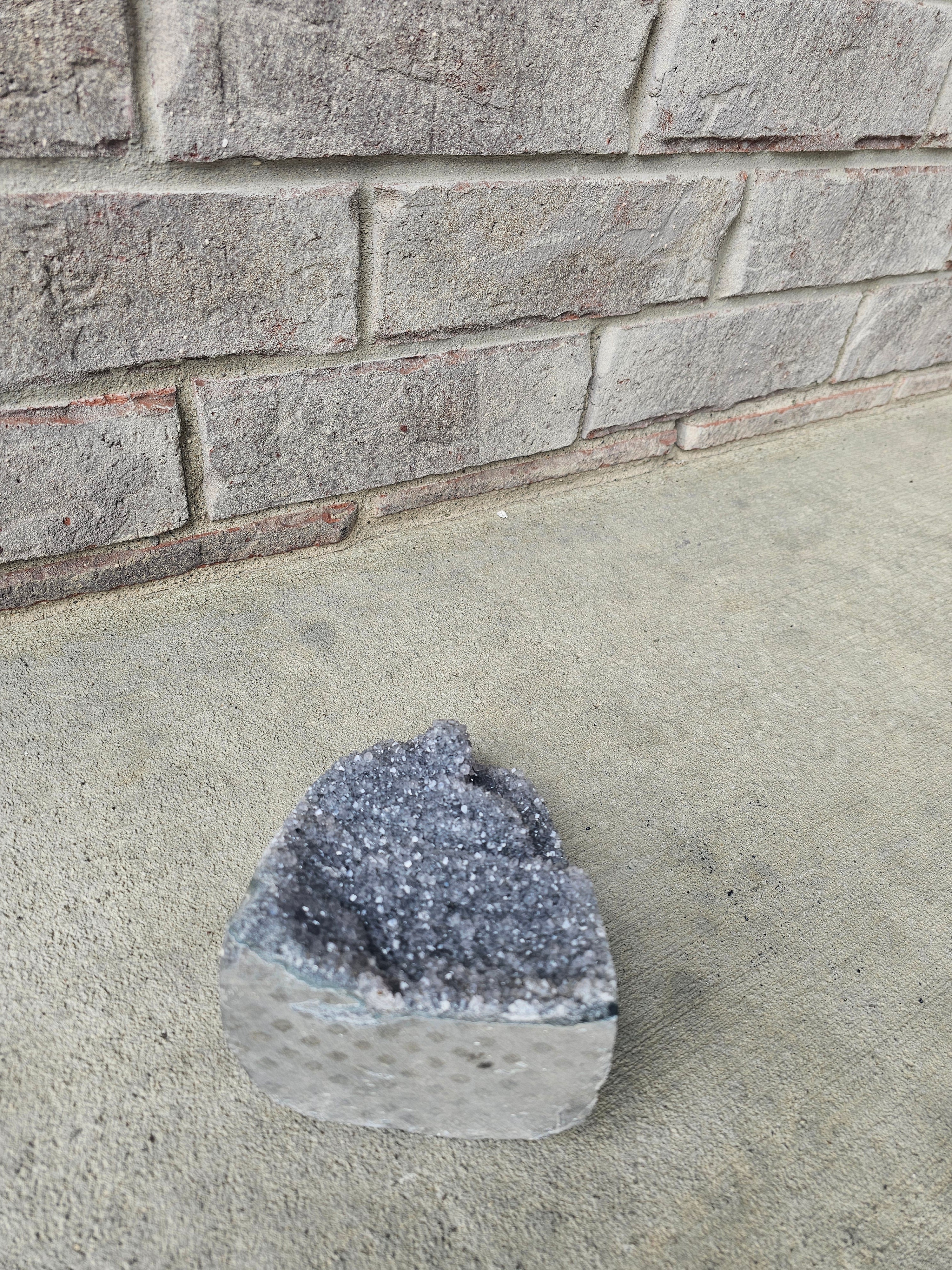 Druzy Grey Amethyst crystal