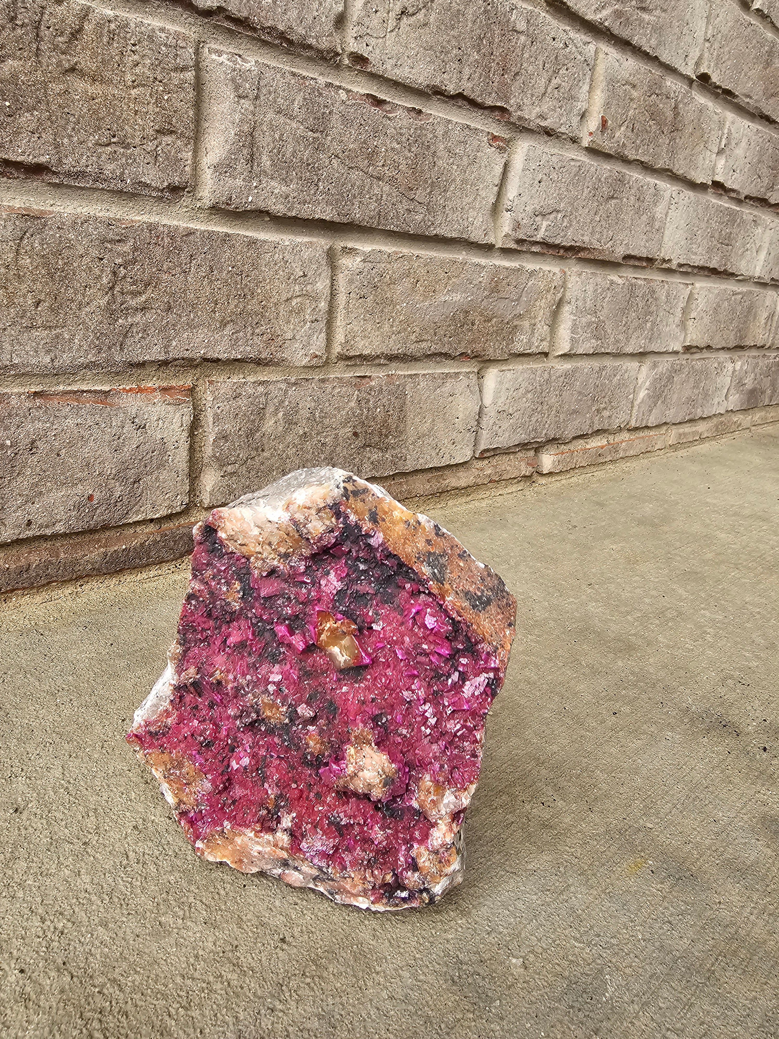 Cobalt calcite Mineral Specimen