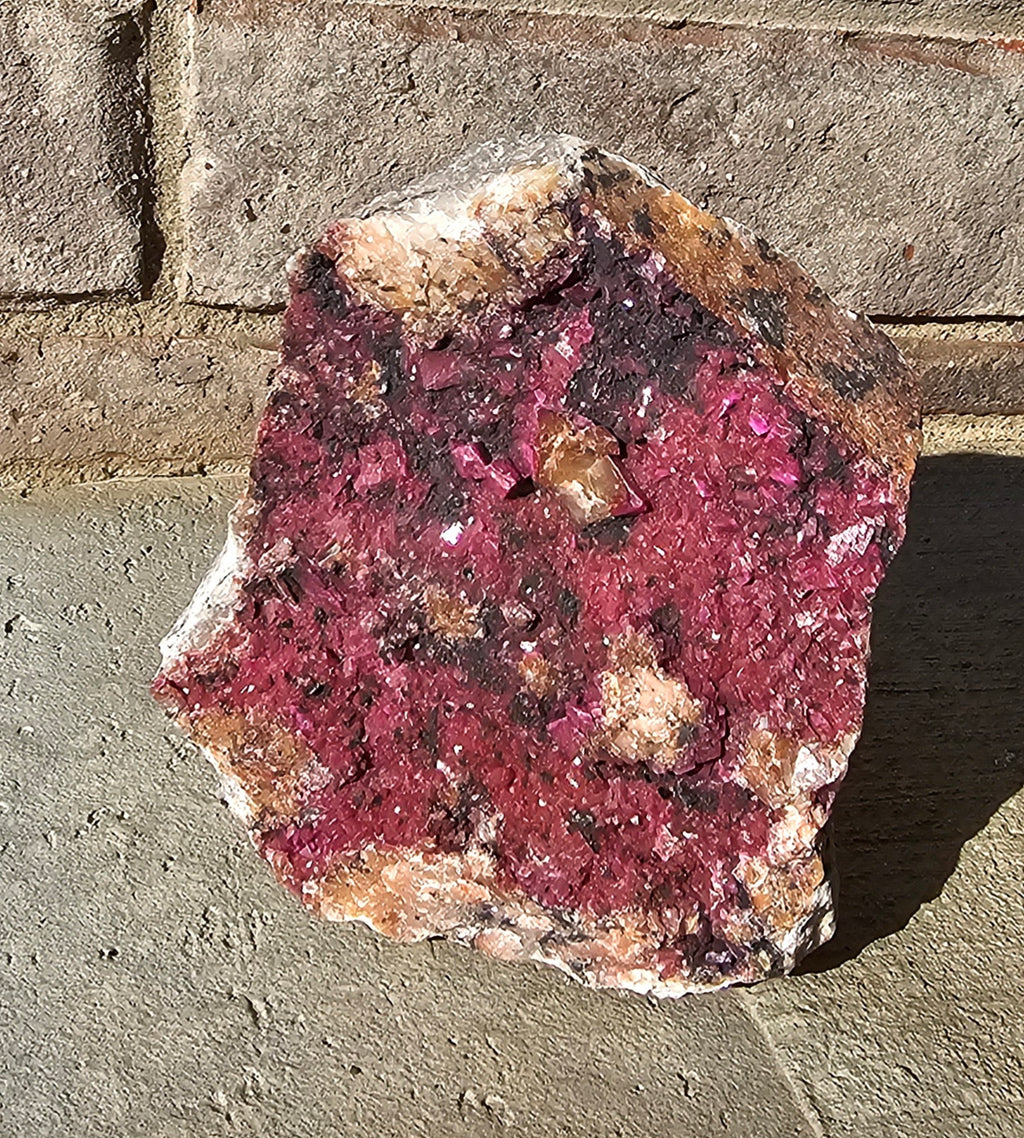 Cobalt calcite Mineral Specimen