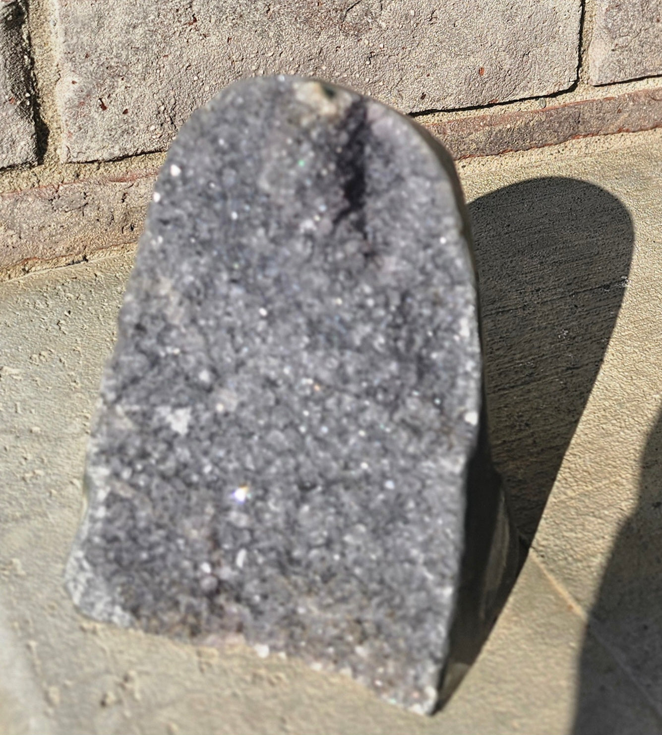 Druzy Grey Amethyst crystal