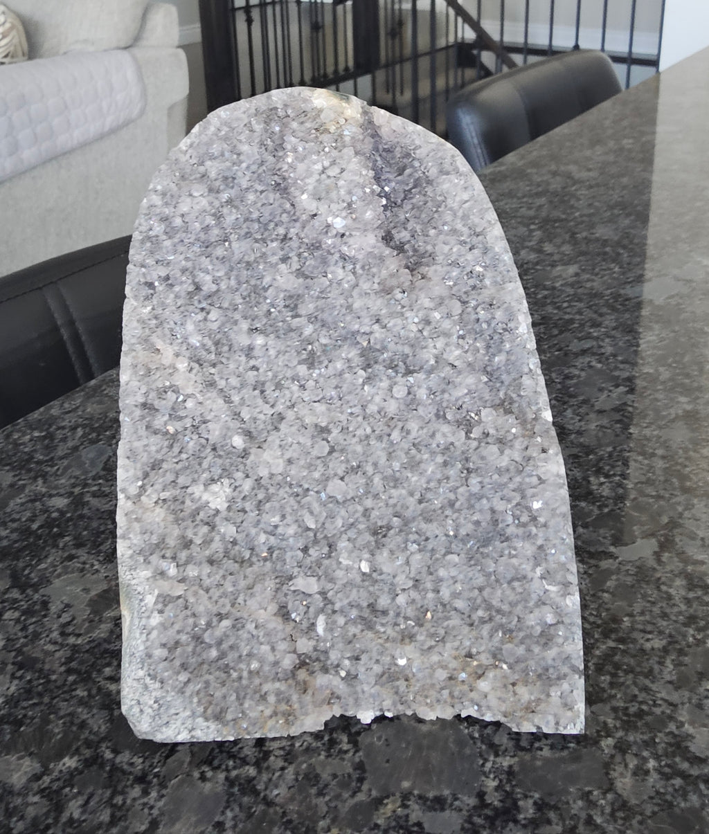 Druzy Grey Amethyst crystal