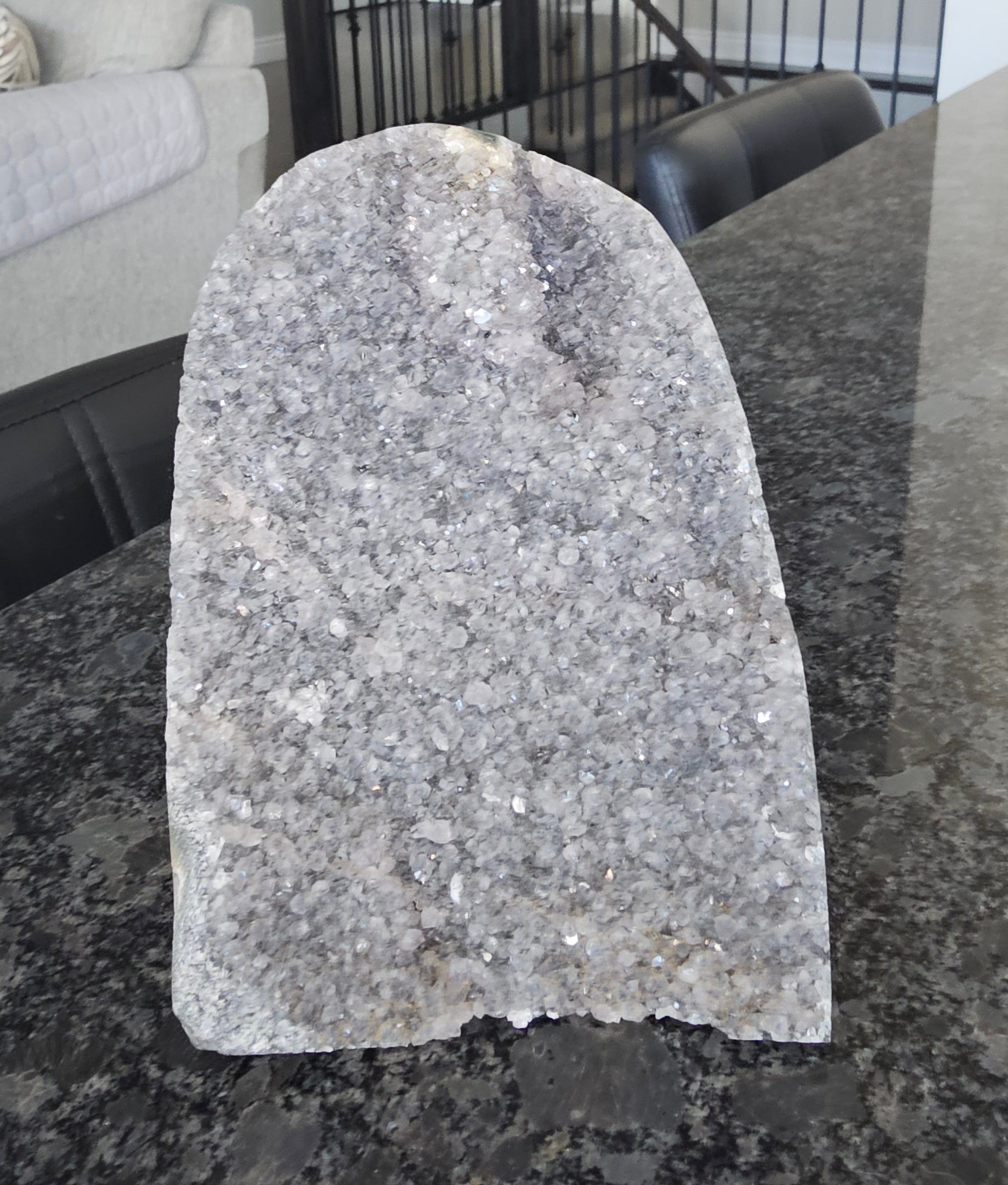 Druzy Grey Amethyst crystal