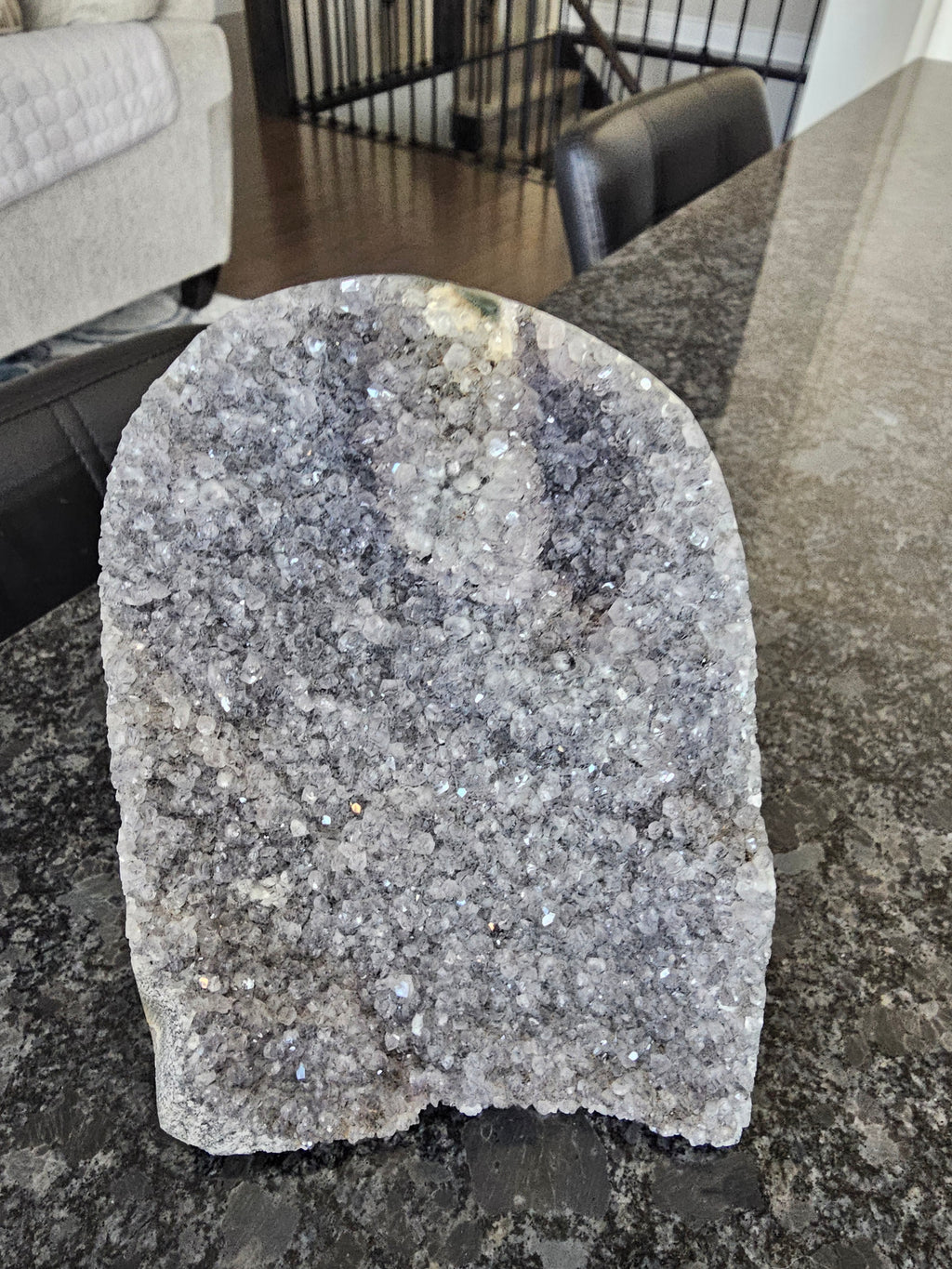 Druzy Grey Amethyst crystal