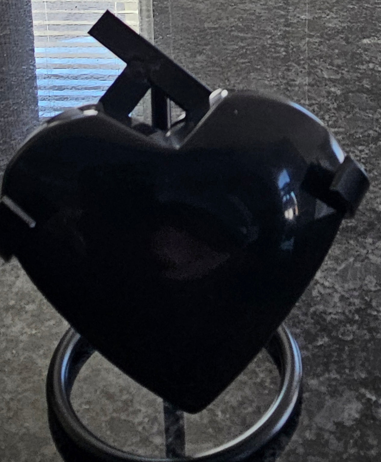 Black Obsidian Heart shape stone