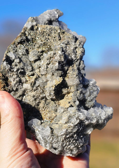 Apophyllite Druzy crystal