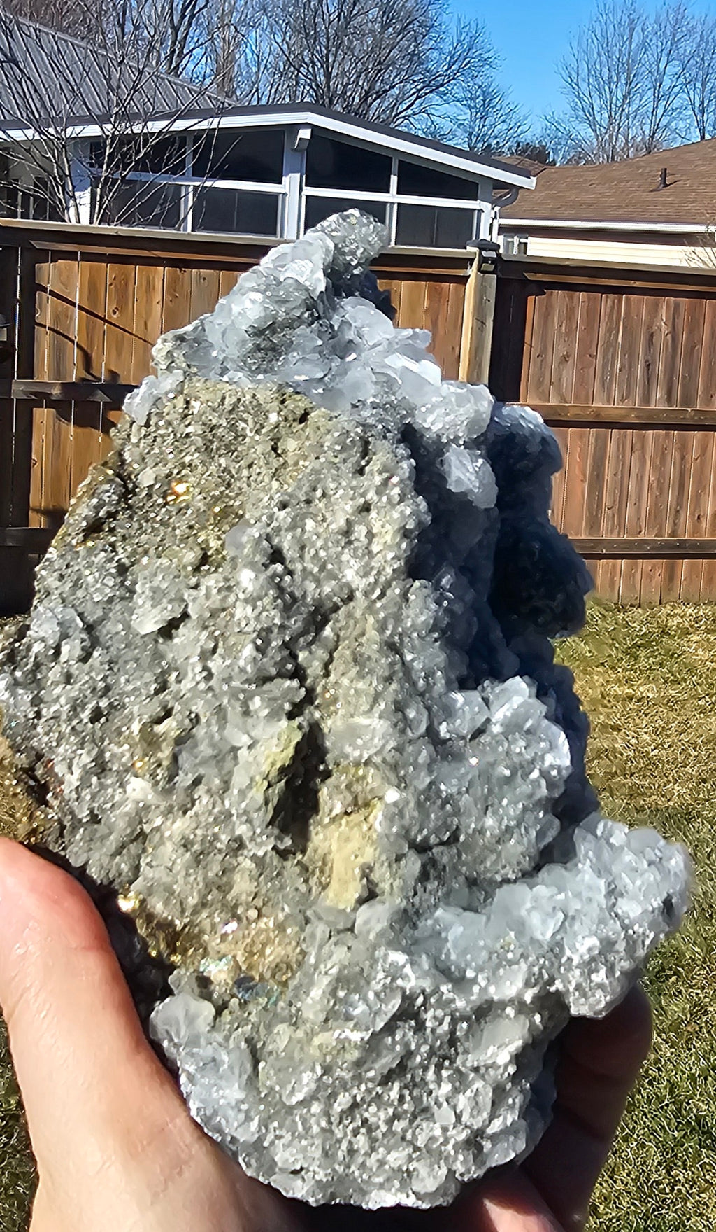 Apophyllite Druzy crystal