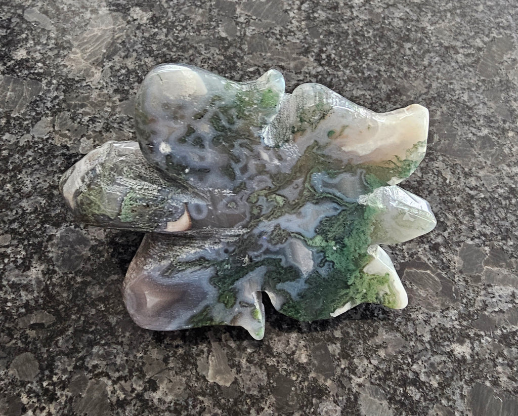 Moss Agate Turtle