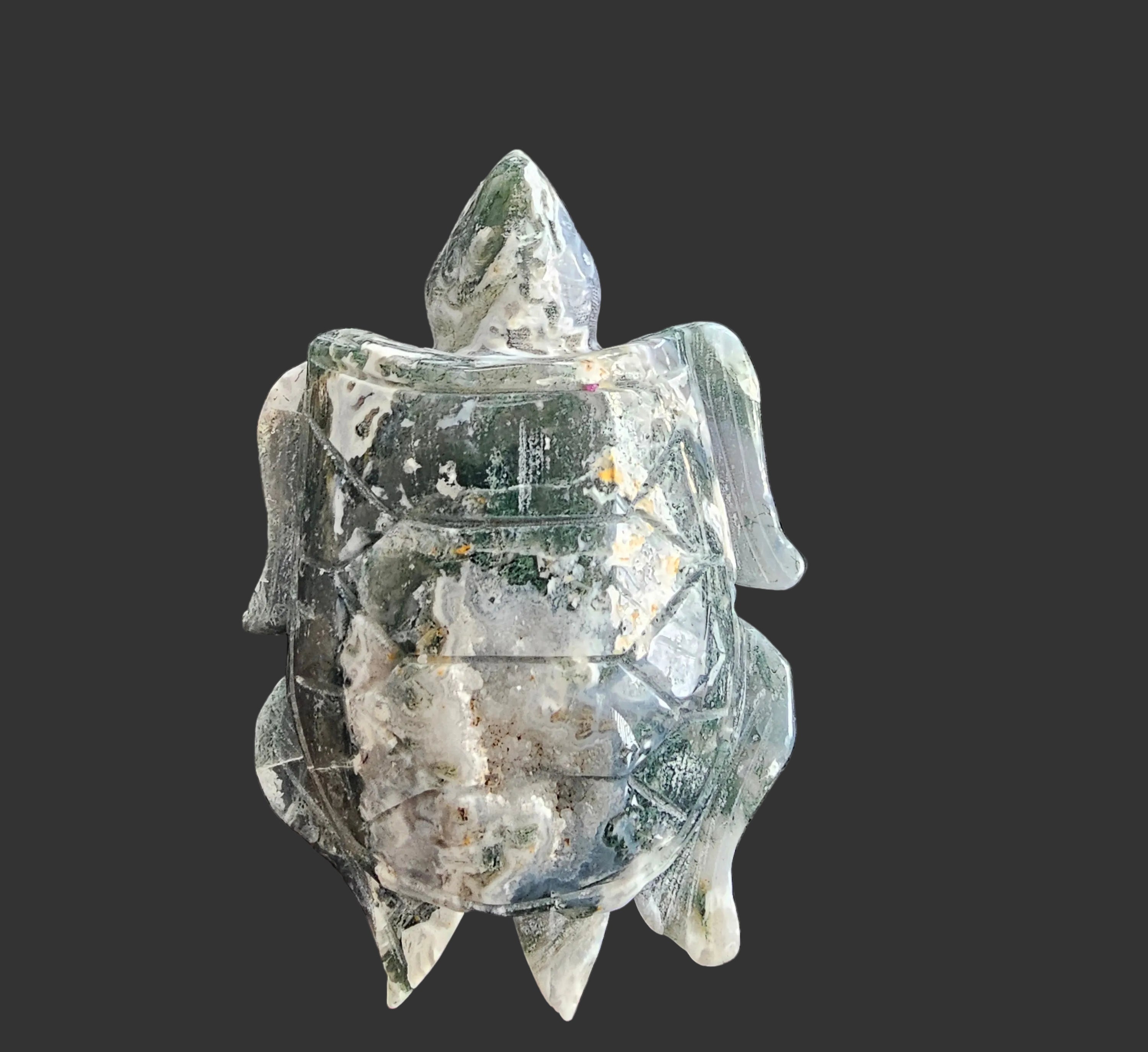 Moss Agate Turtle