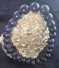 Blue sandstone bracelet 8mm