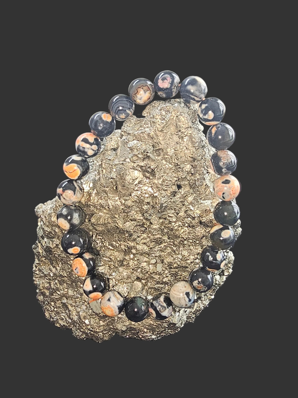 Orca Agate Bracelet