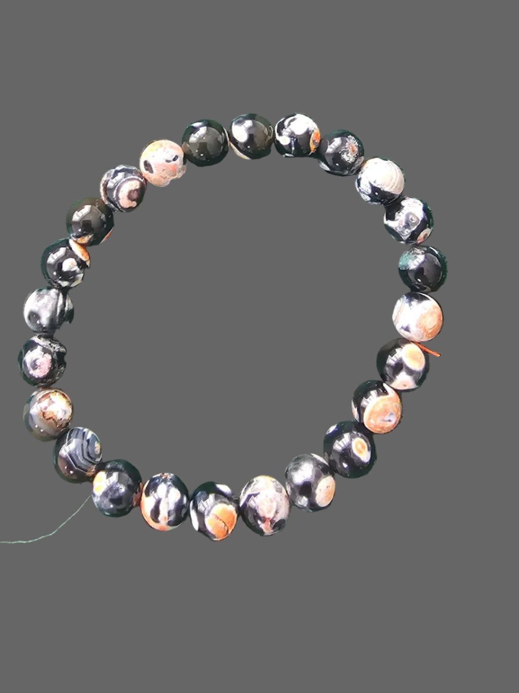 Orca Agate Bracelet