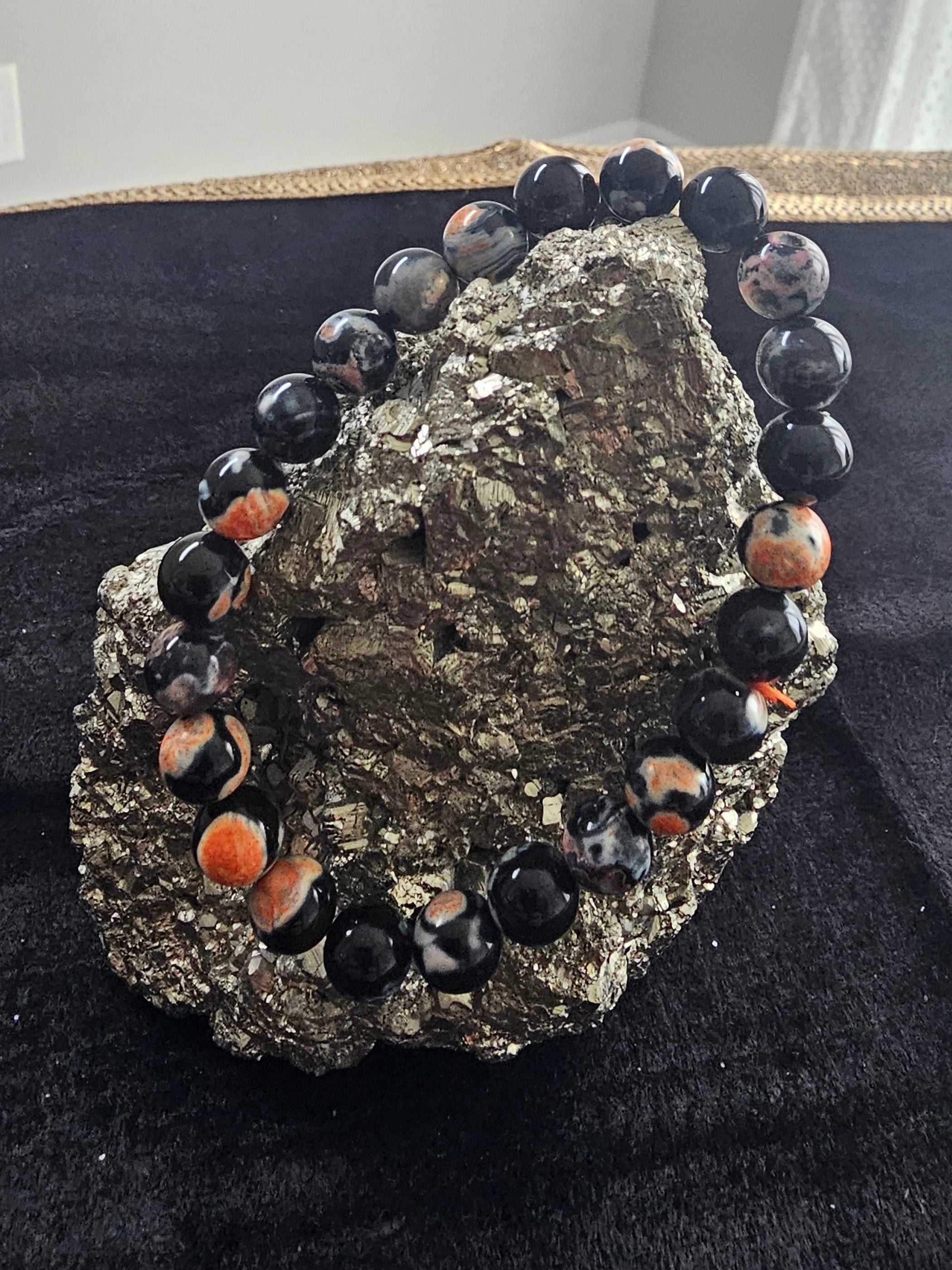 Orca Agate Bracelet