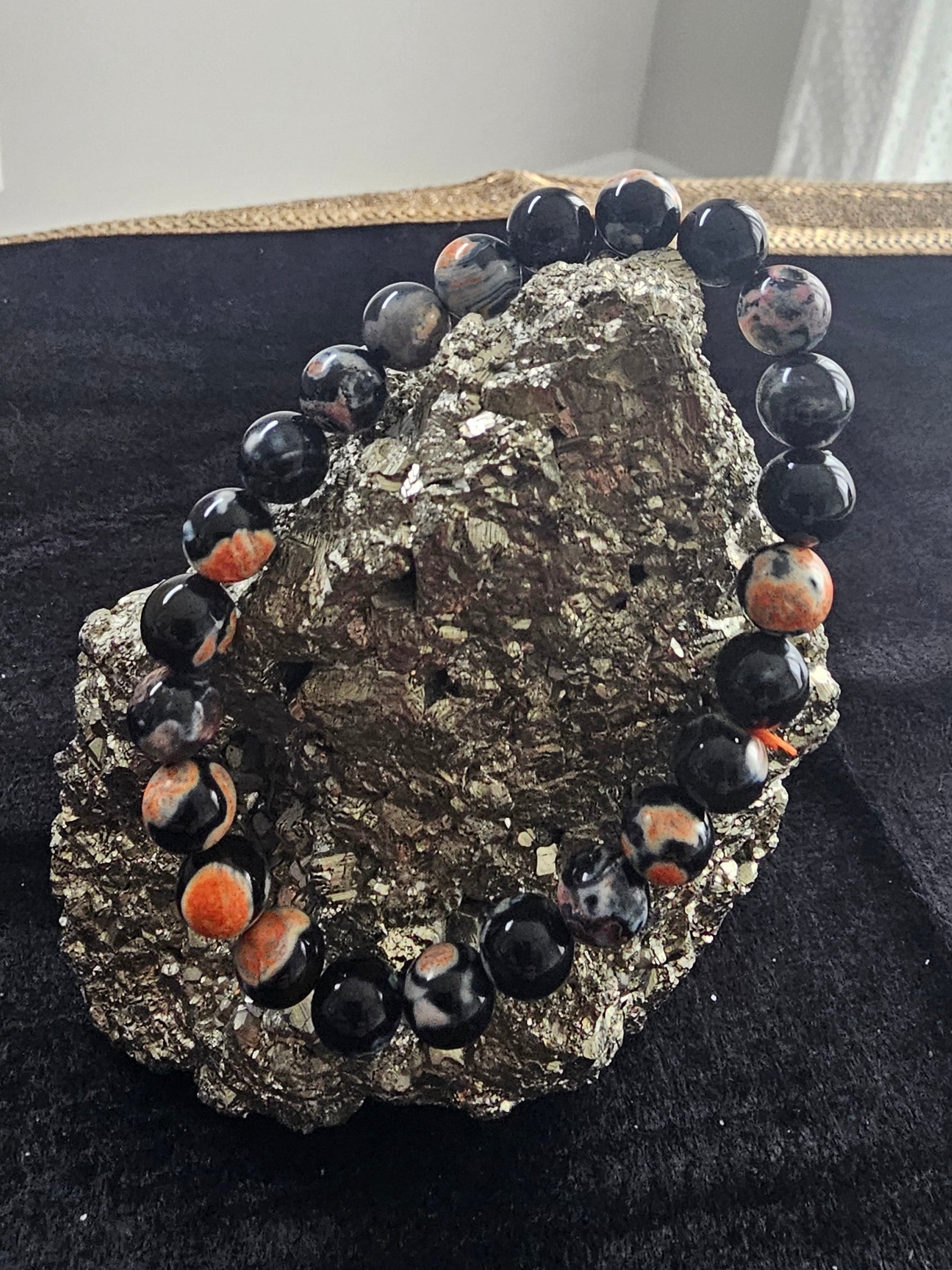 Orca Agate Bracelet