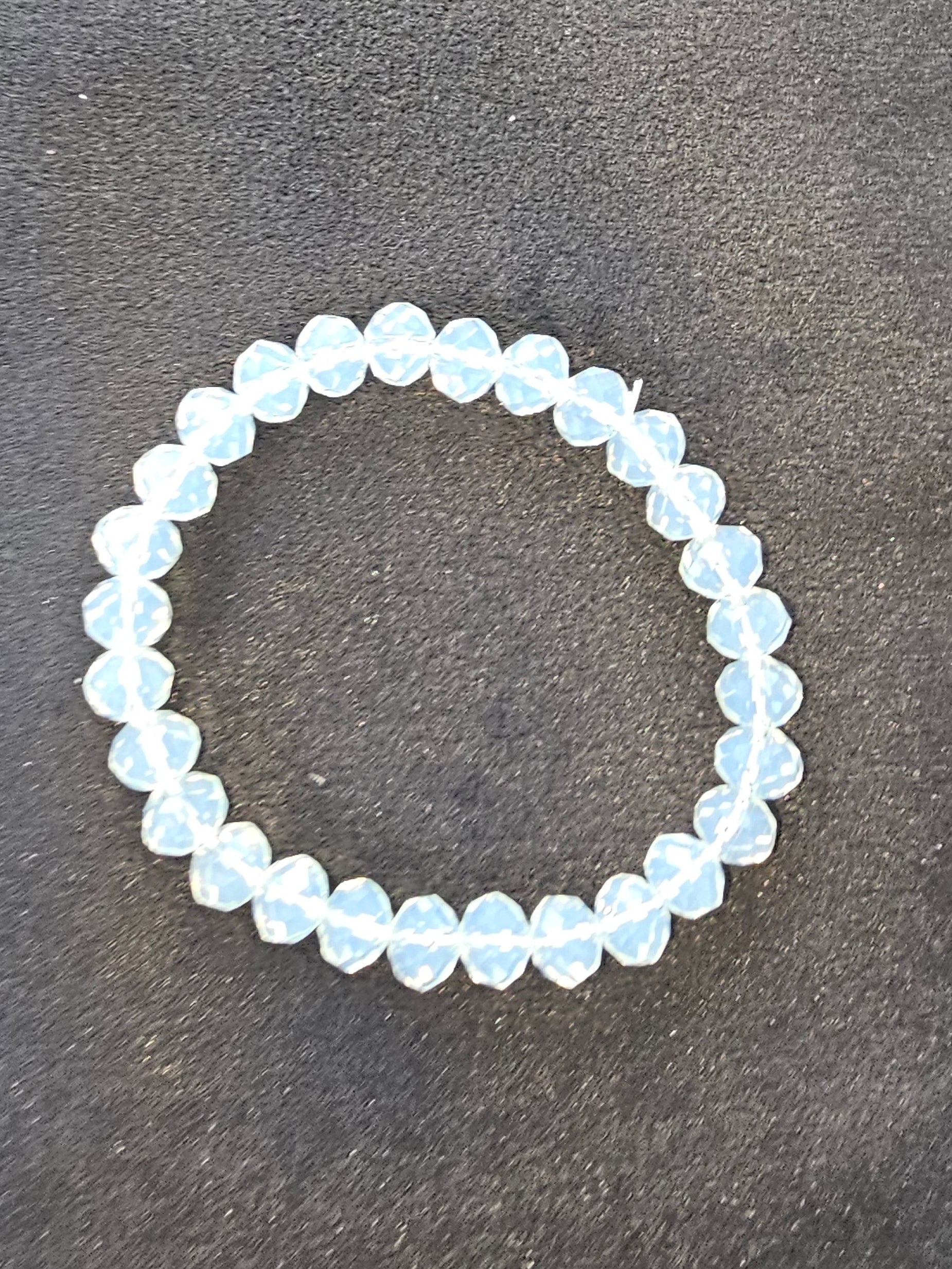 Opalite Crystal Bracelet 8mm