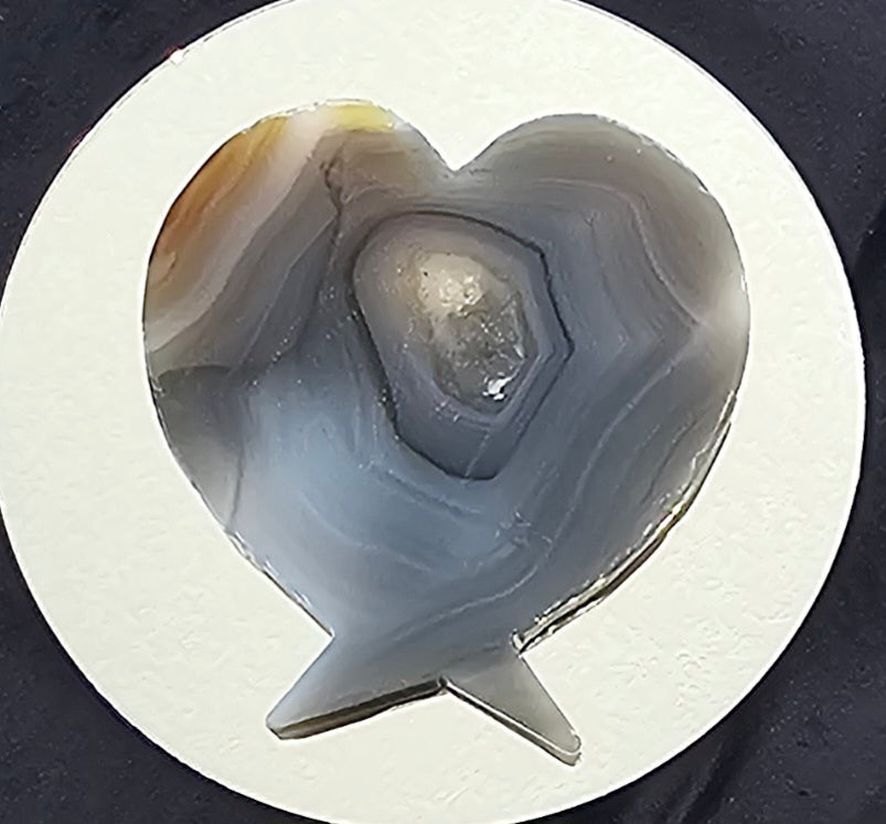 Agate Druzy Angel Wings