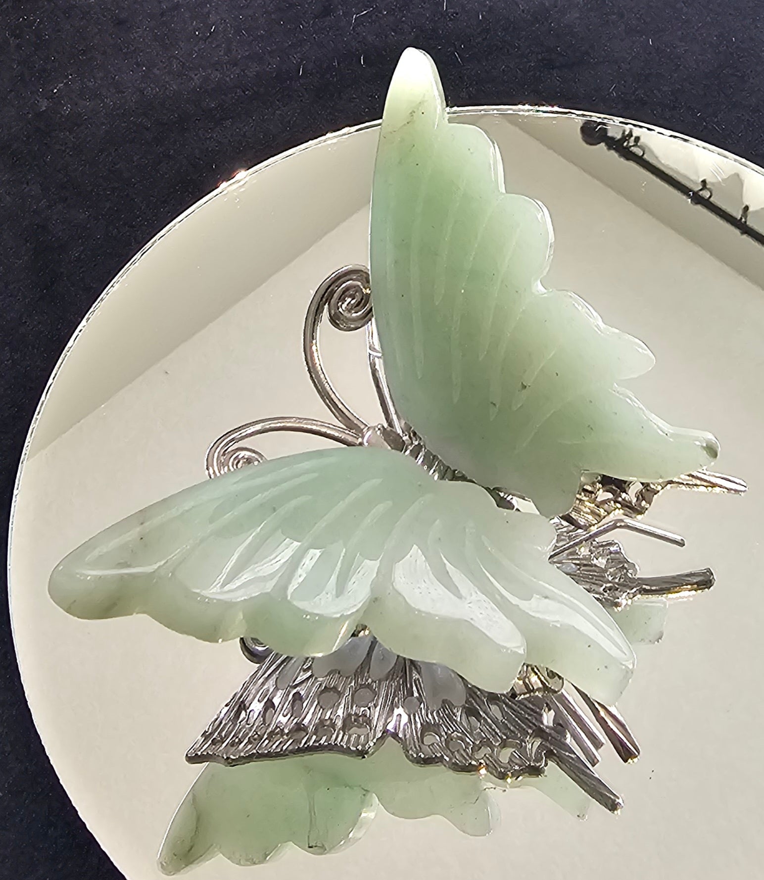 Green Aventurine Butterfly
