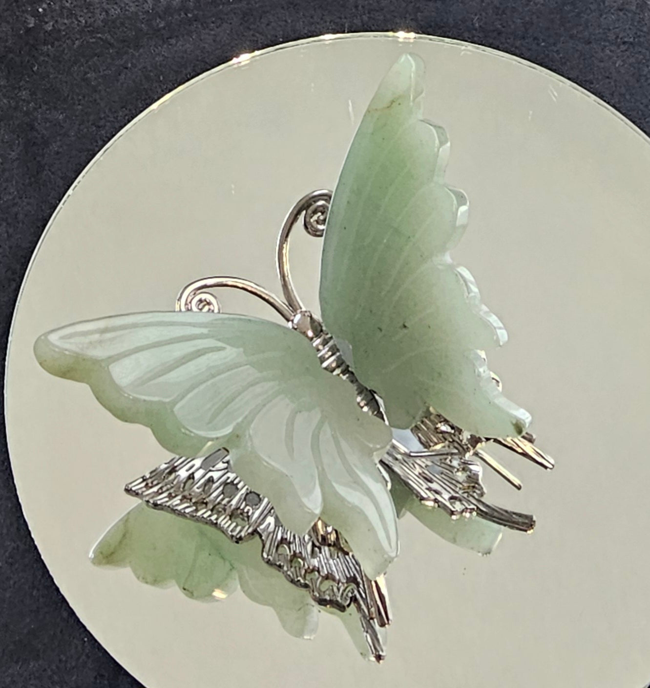Green Aventurine Butterfly