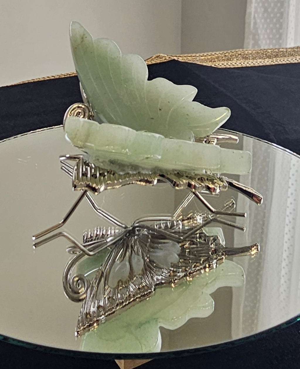 Green Aventurine Butterfly