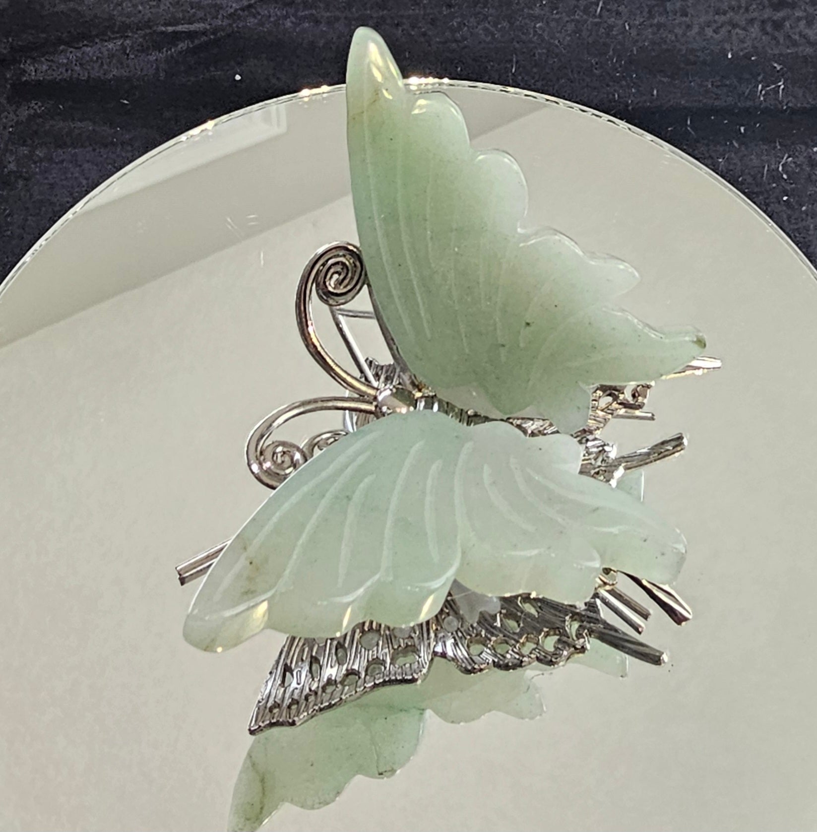 Green Aventurine Butterfly