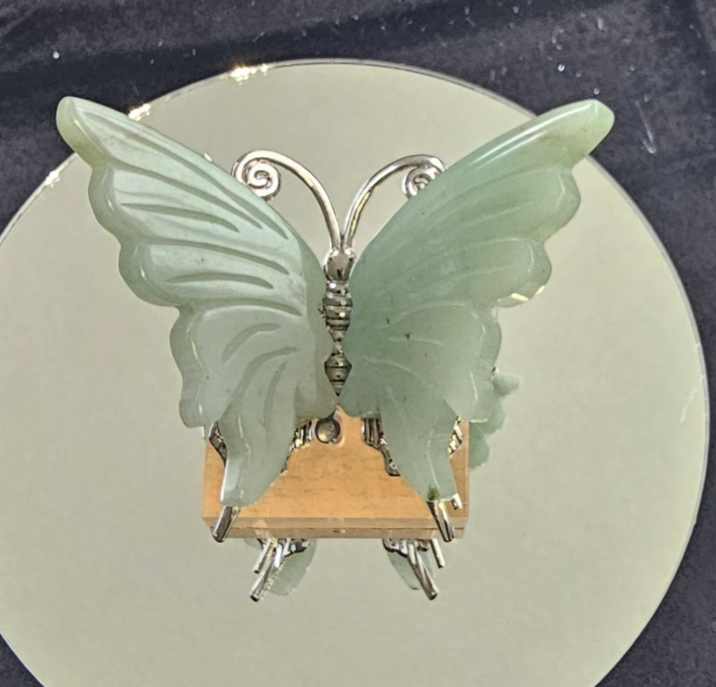 Green Aventurine Butterfly
