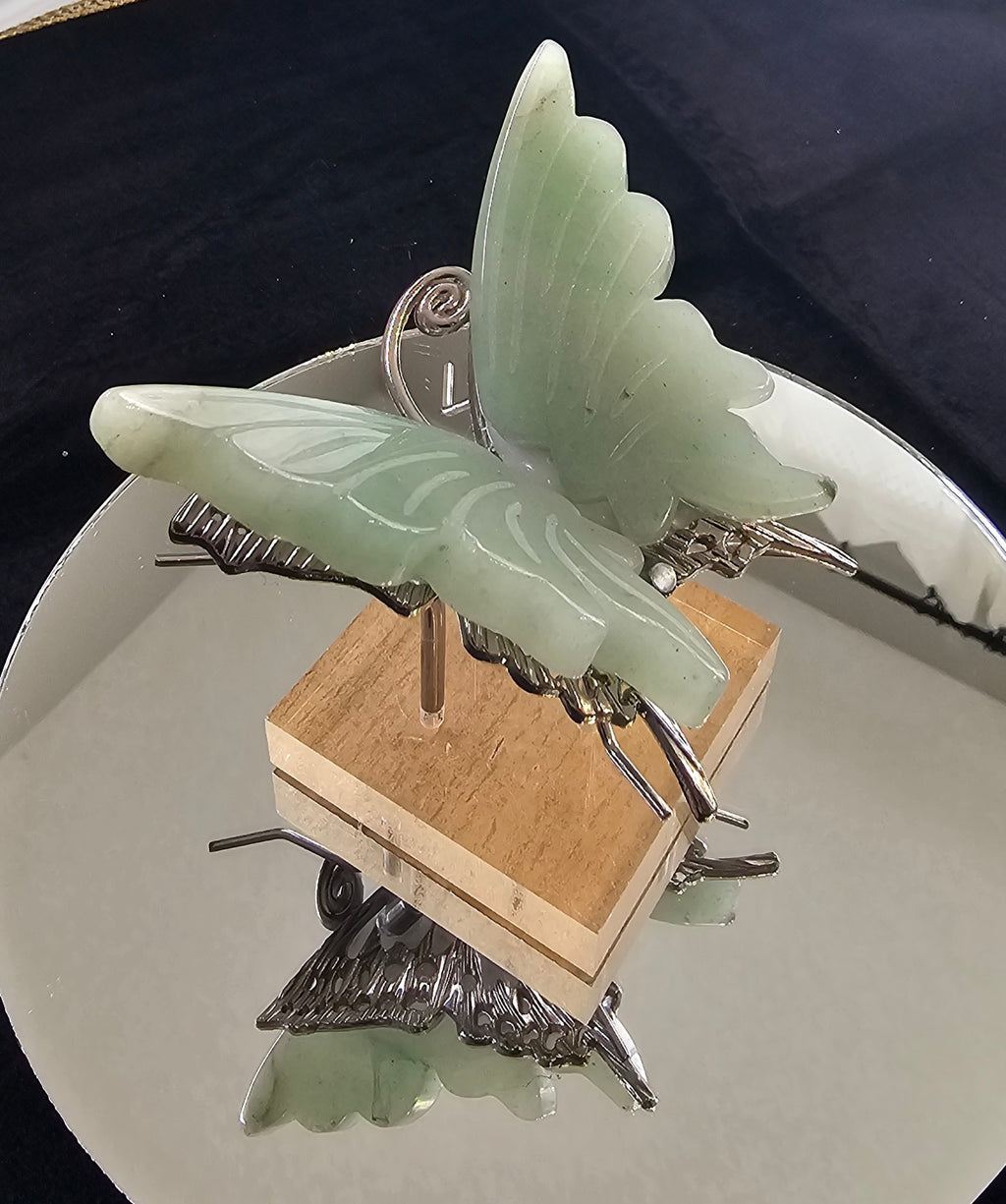 Green Aventurine Butterfly