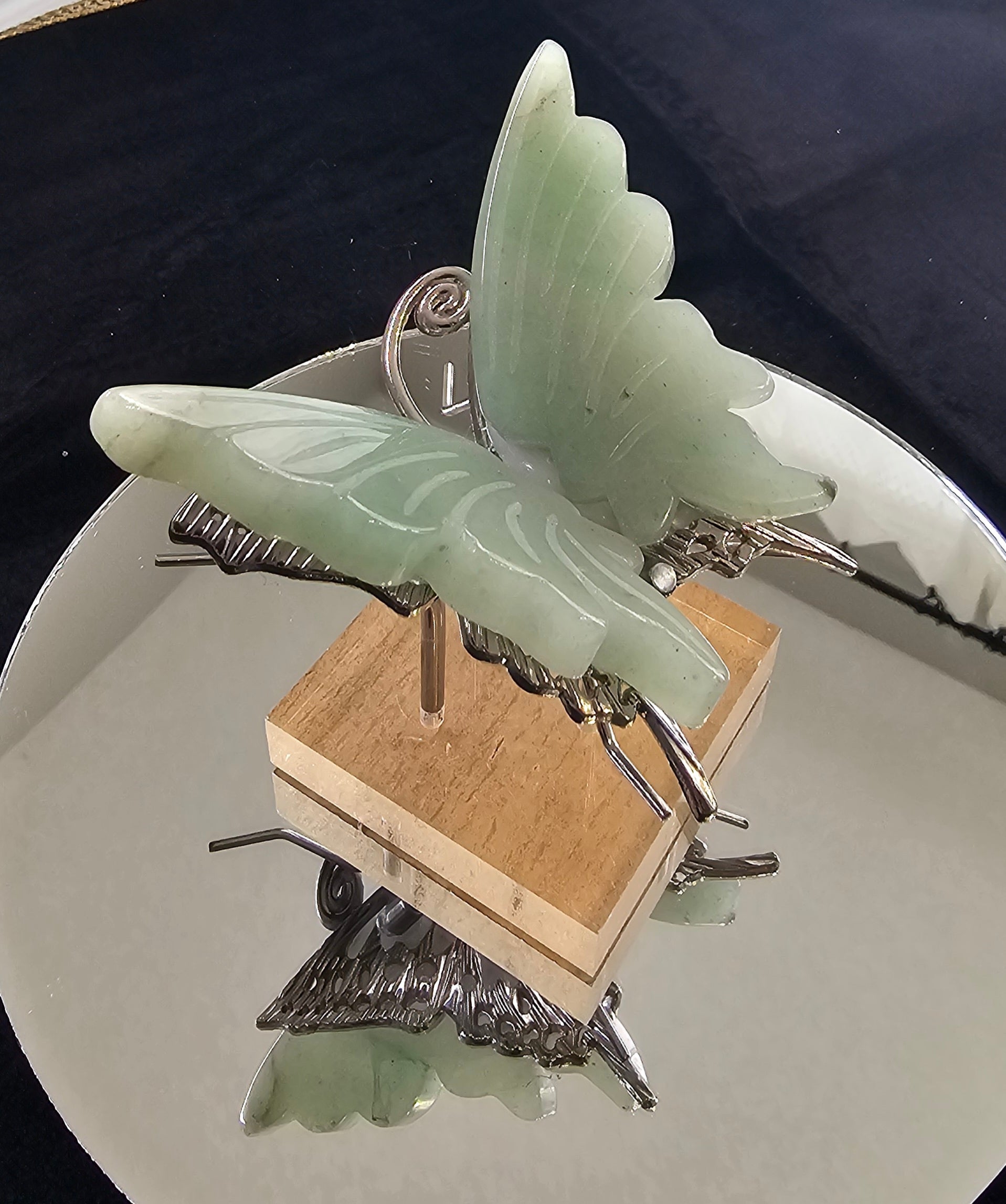 Green Aventurine Butterfly