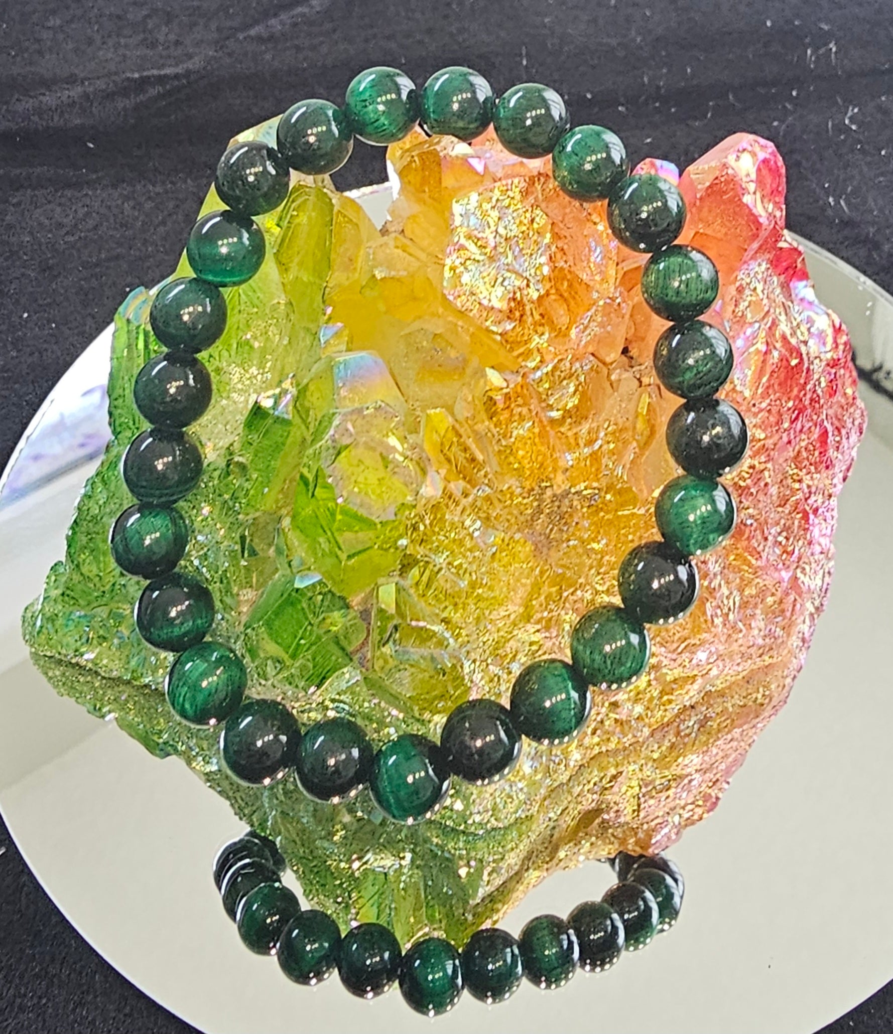 Green tiger Eye Bracelet