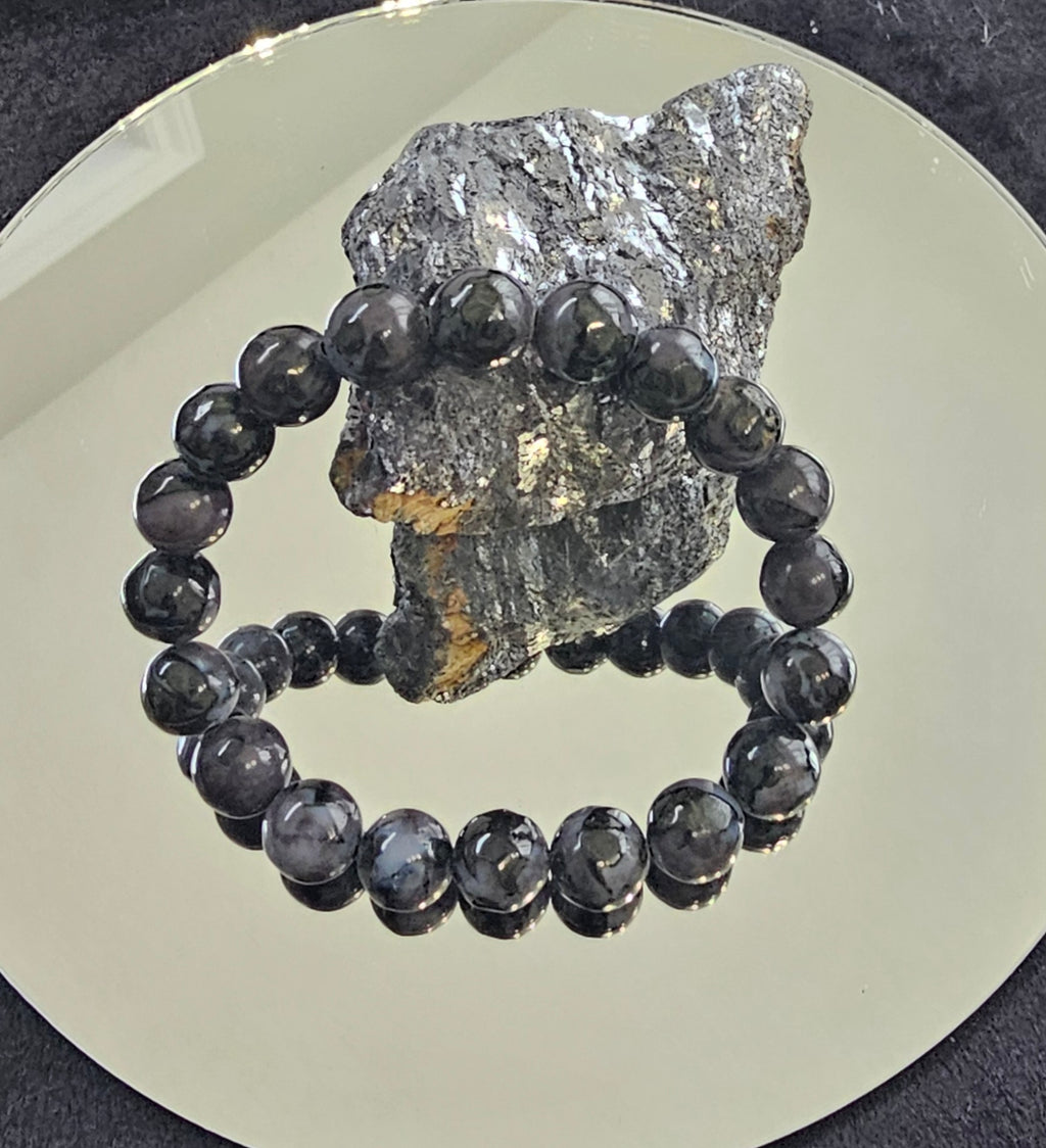 Indigo Gabbro Bracelet 10mm