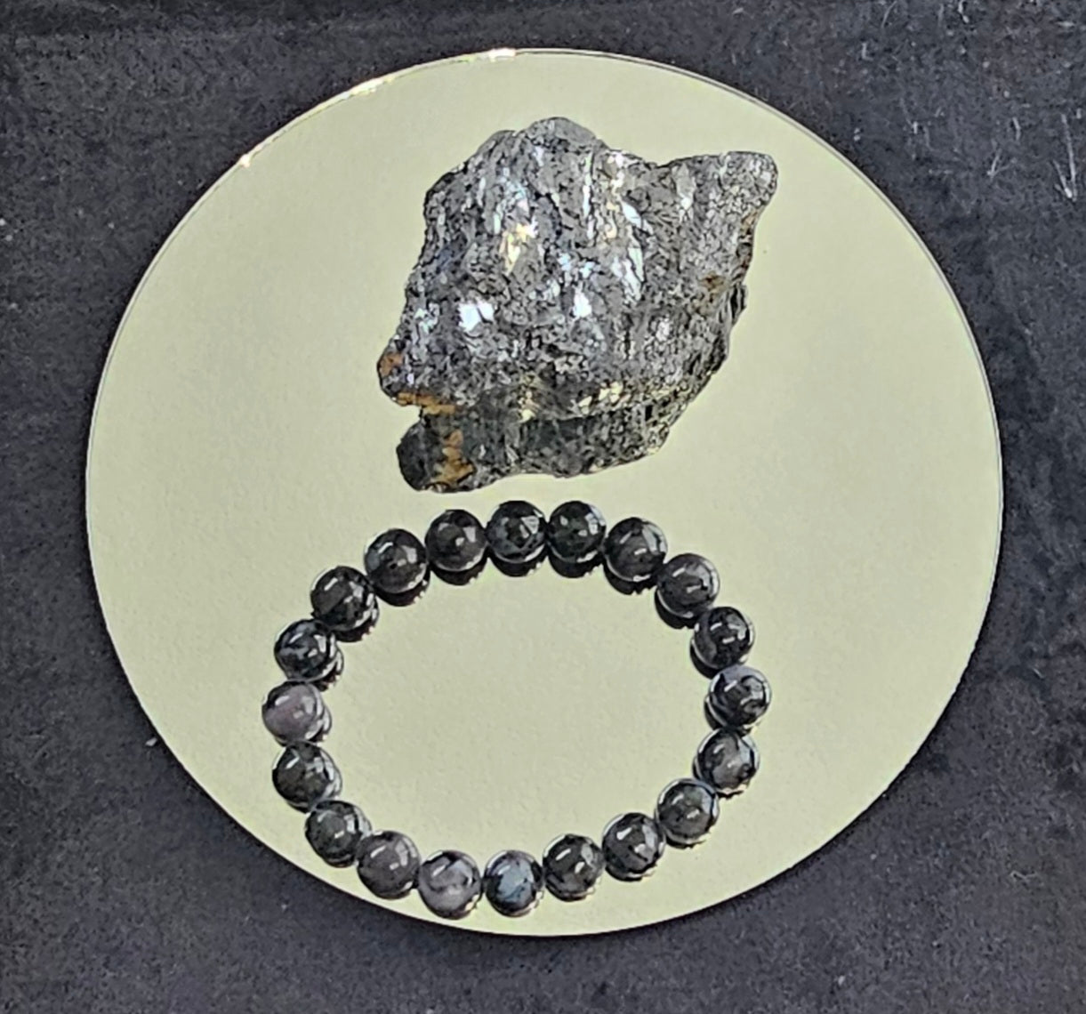 Indigo Gabbro Bracelet 10mm