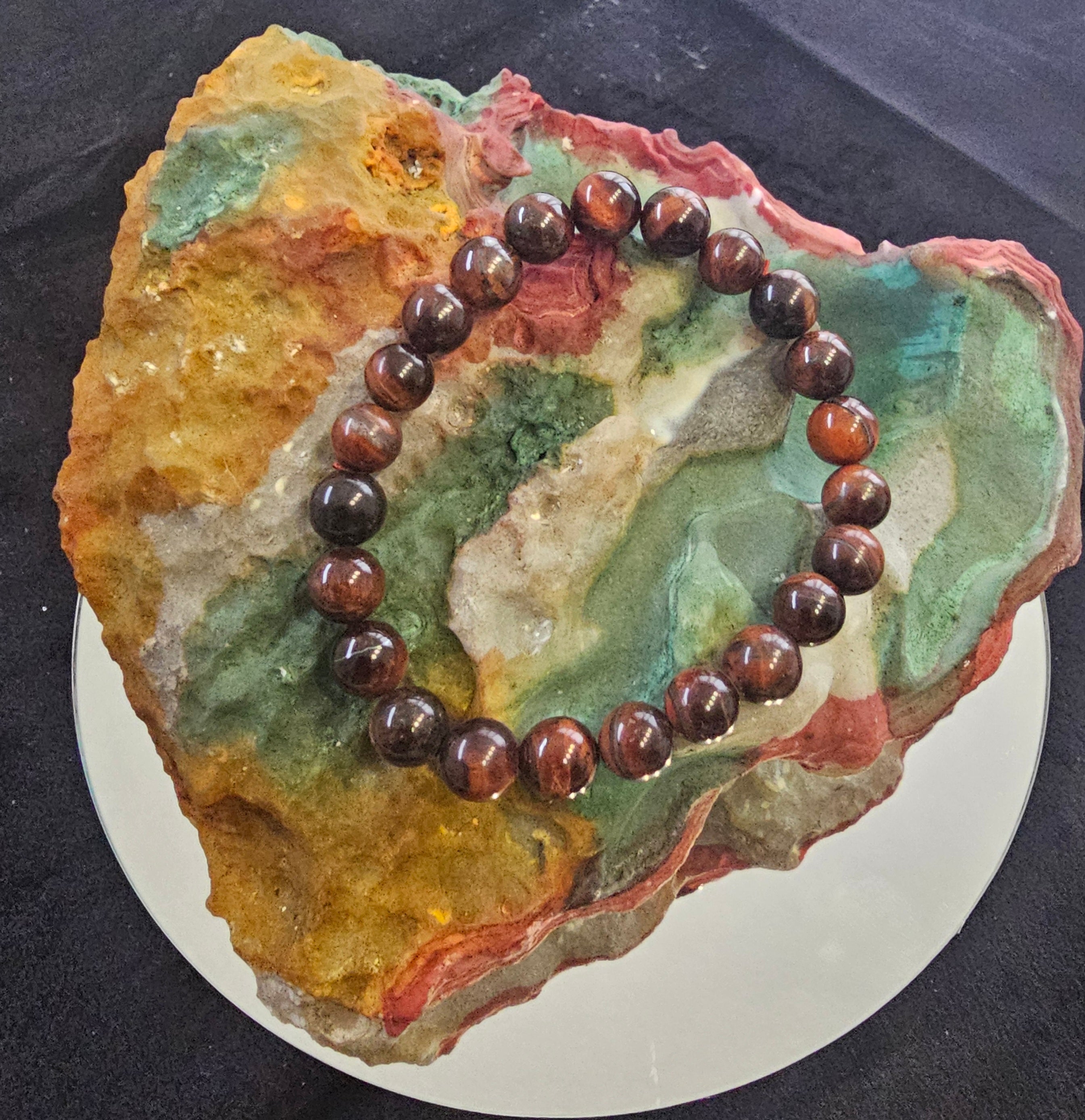 Red Tiger’s Eye Bracelet