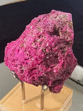 Ruby corundum druzy crystal