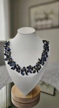 Lapis Lazuli & Czech Crystal Elegance Necklace