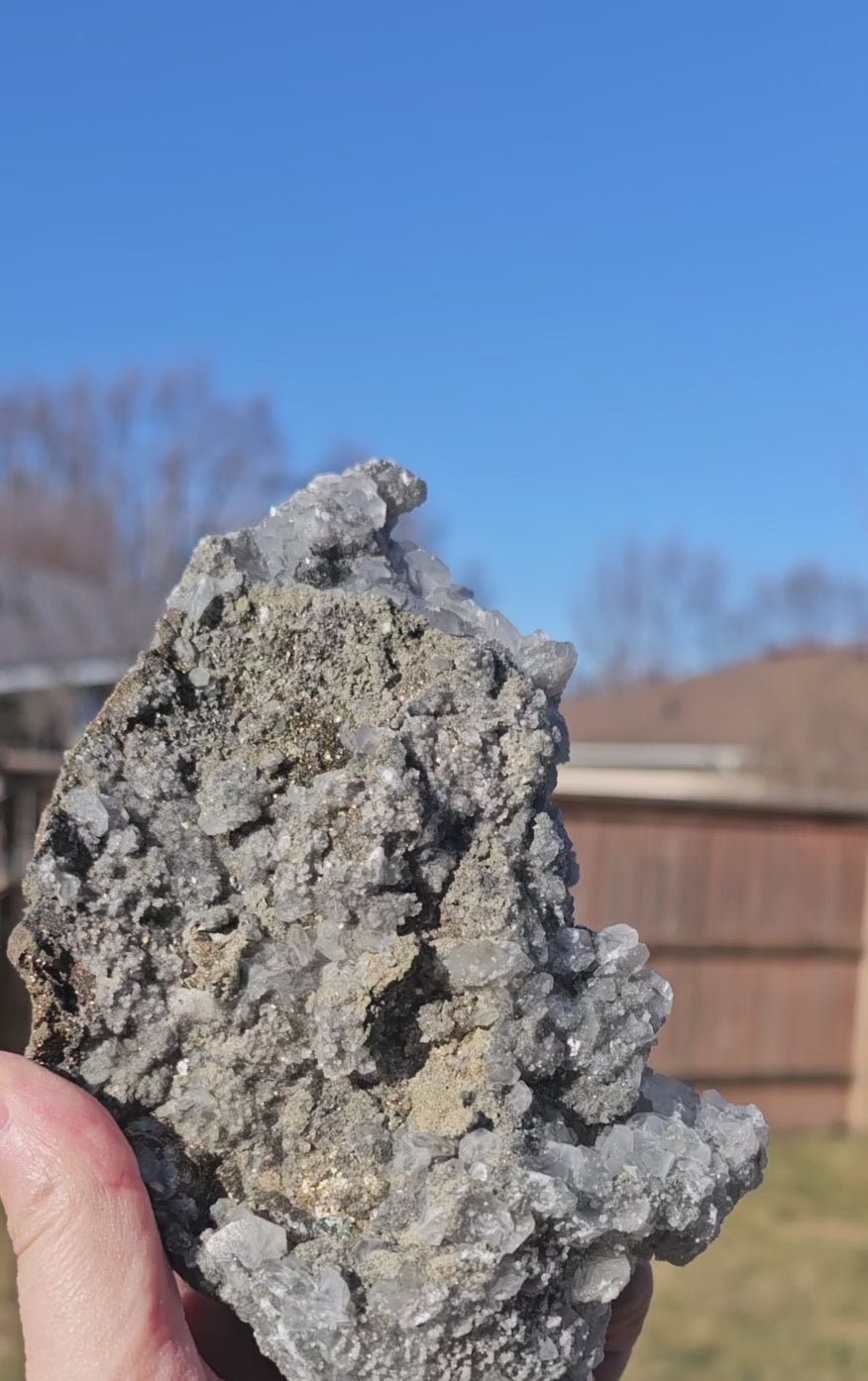 Apophyllite Druzy crystal